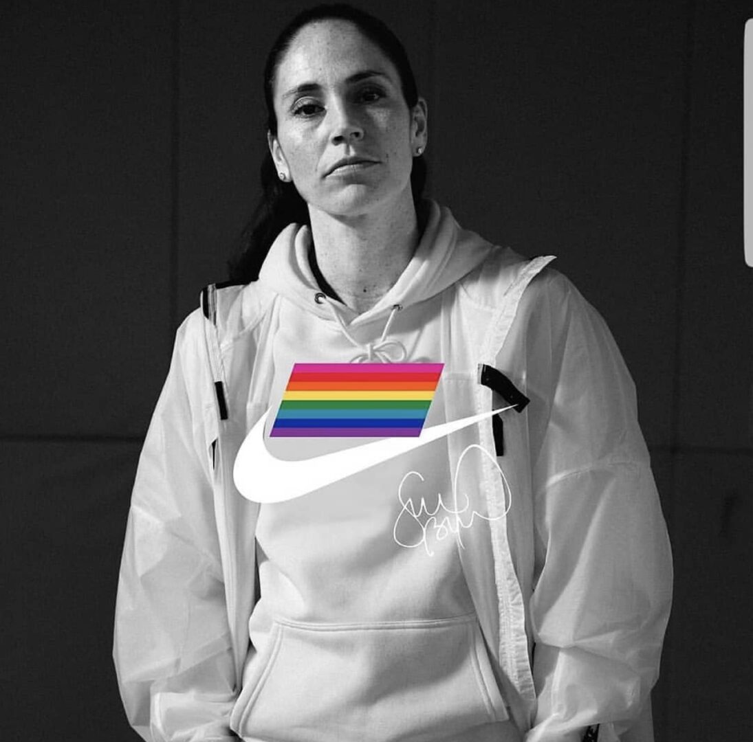 Sue Bird Nike BeTrue Campaign in Honor of Pride Celebrations chooses VCI Artists for Makeup & hairstyle